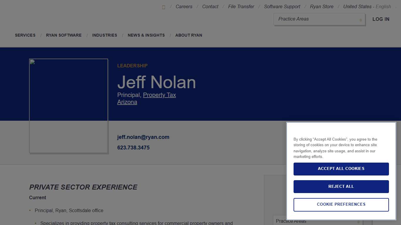 Jeff Nolan Principal Property Tax Commercial Ryan